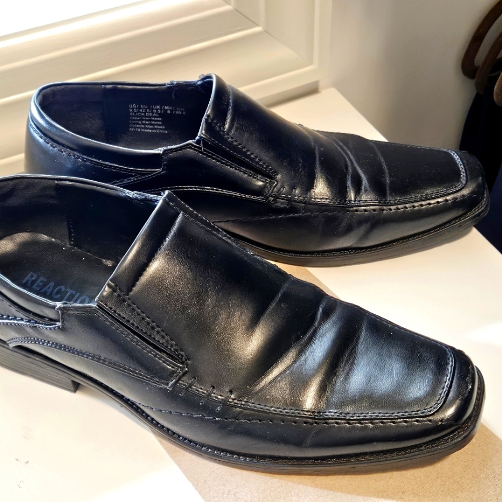Kenneth Cole Reaction Men's Slip-On Dress Shoes - Size 9.5 (Fits Like 10)
